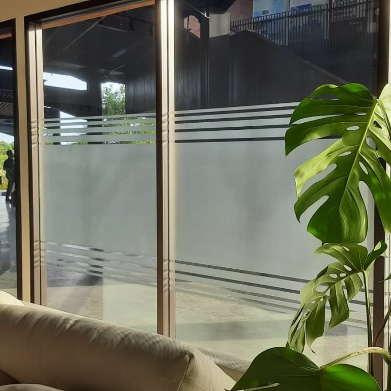 Cover Sticker Sandblast